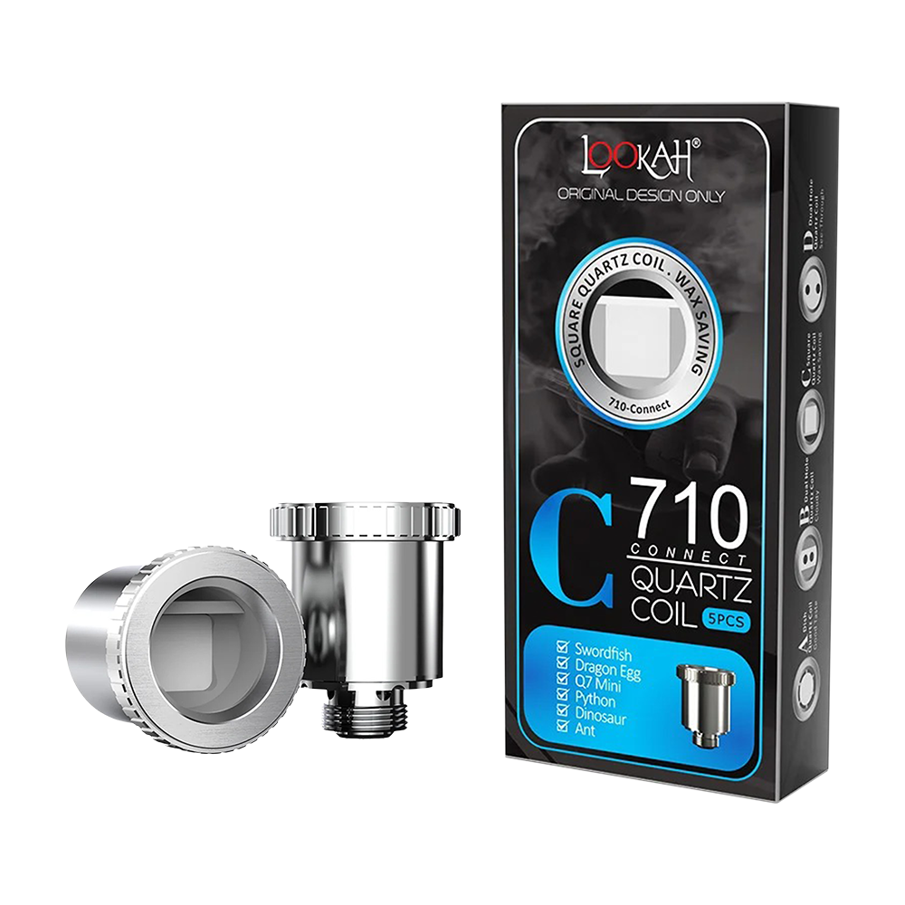 Lookah Seahorse 710 Connect Quartz Coil | Square