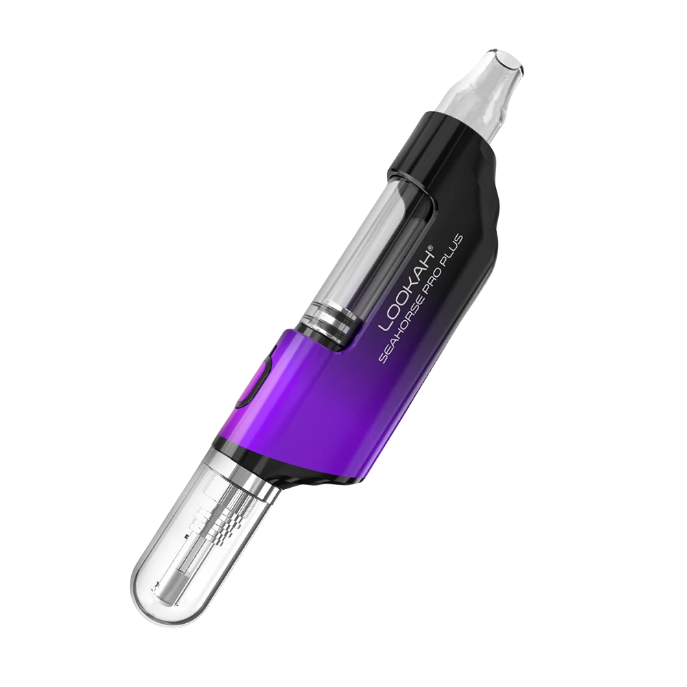 Lookah Seahorse Pro Plus Electric Dab Straw | Purple Black Gradient