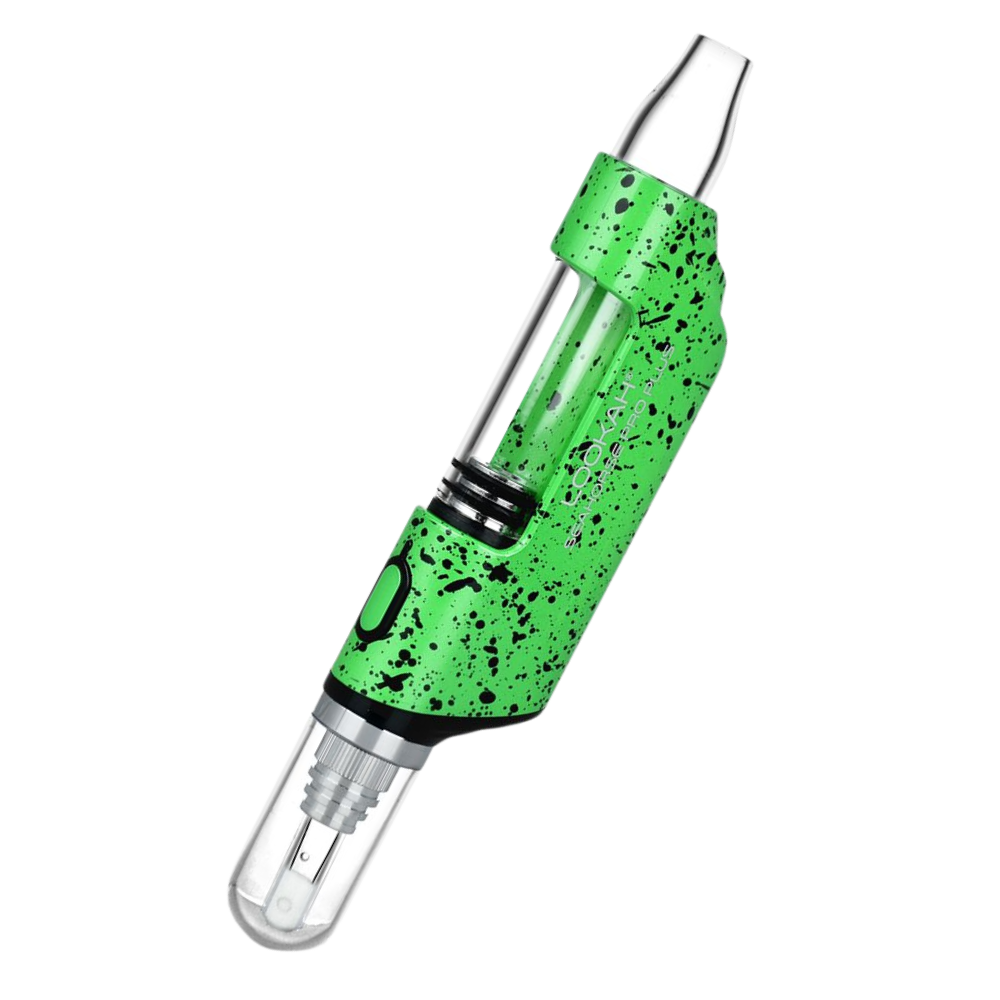 Lookah Seahorse Pro Plus Electric Dab Straw | Green Spatter Edition