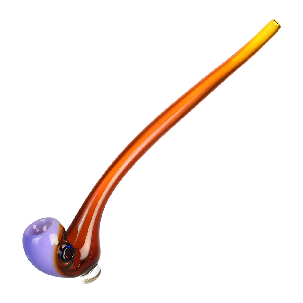 Mellow Wizard Bicolor Sherlock Pipe | Purple Amber