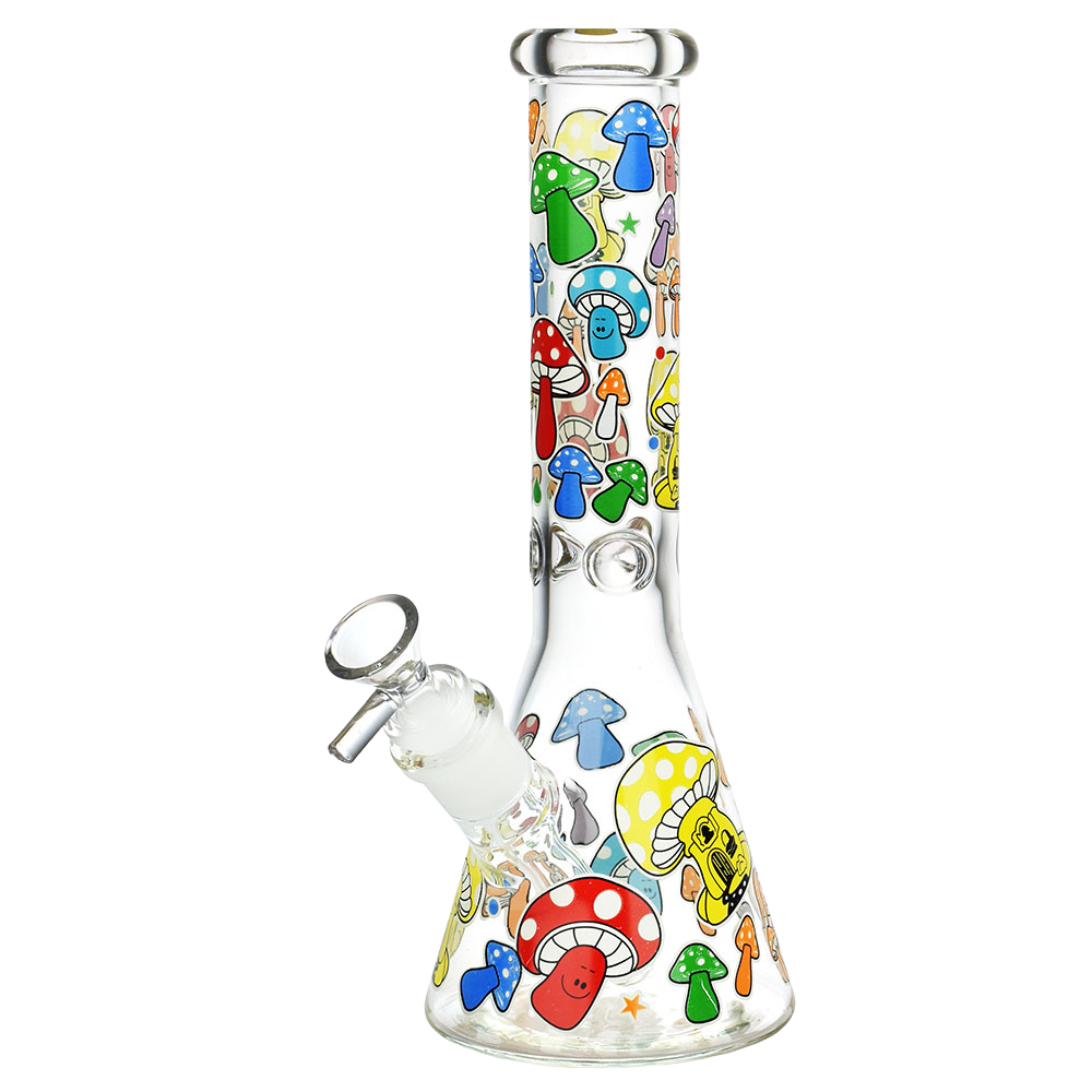 Mushroom Afterglow Beaker Bong | Regular Size