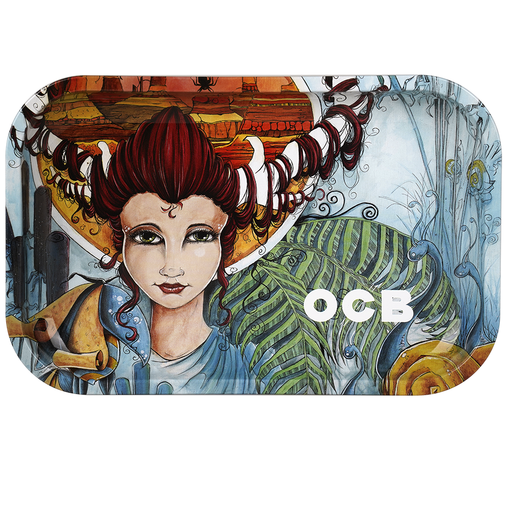 OCB Artist Series Metal Rolling Tray | Medium Size