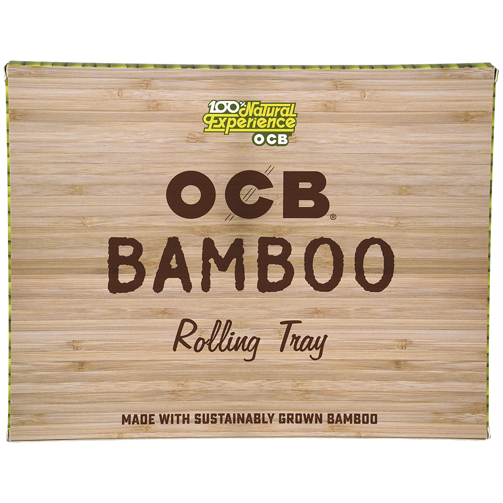 OCB Bamboo Rolling Tray | Packaging