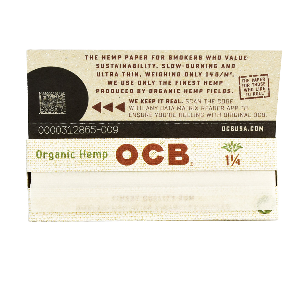 OCB Organic Rolling Papers | Open Booklet
