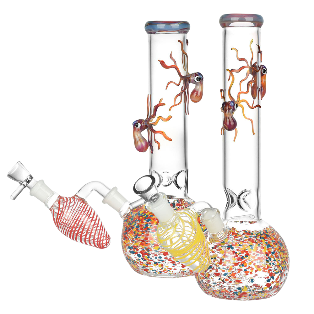 Octopus Frit Bubble Base Bong & Ash Catcher | Group