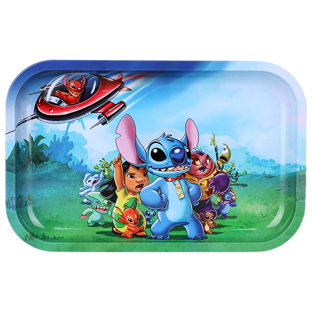 Ohana Alien & Friends Metal Rolling Tray