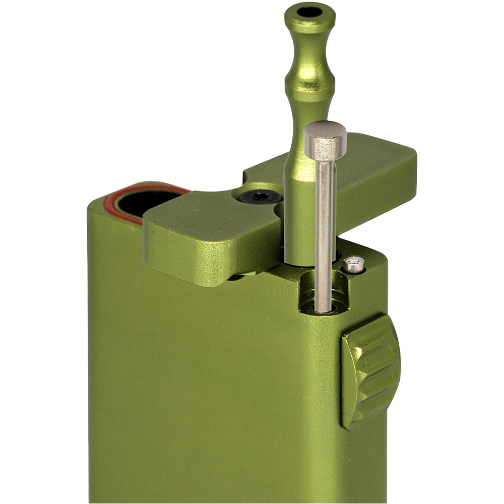 ONGROK Aluminum Dugout Set | Green | Close-Up View