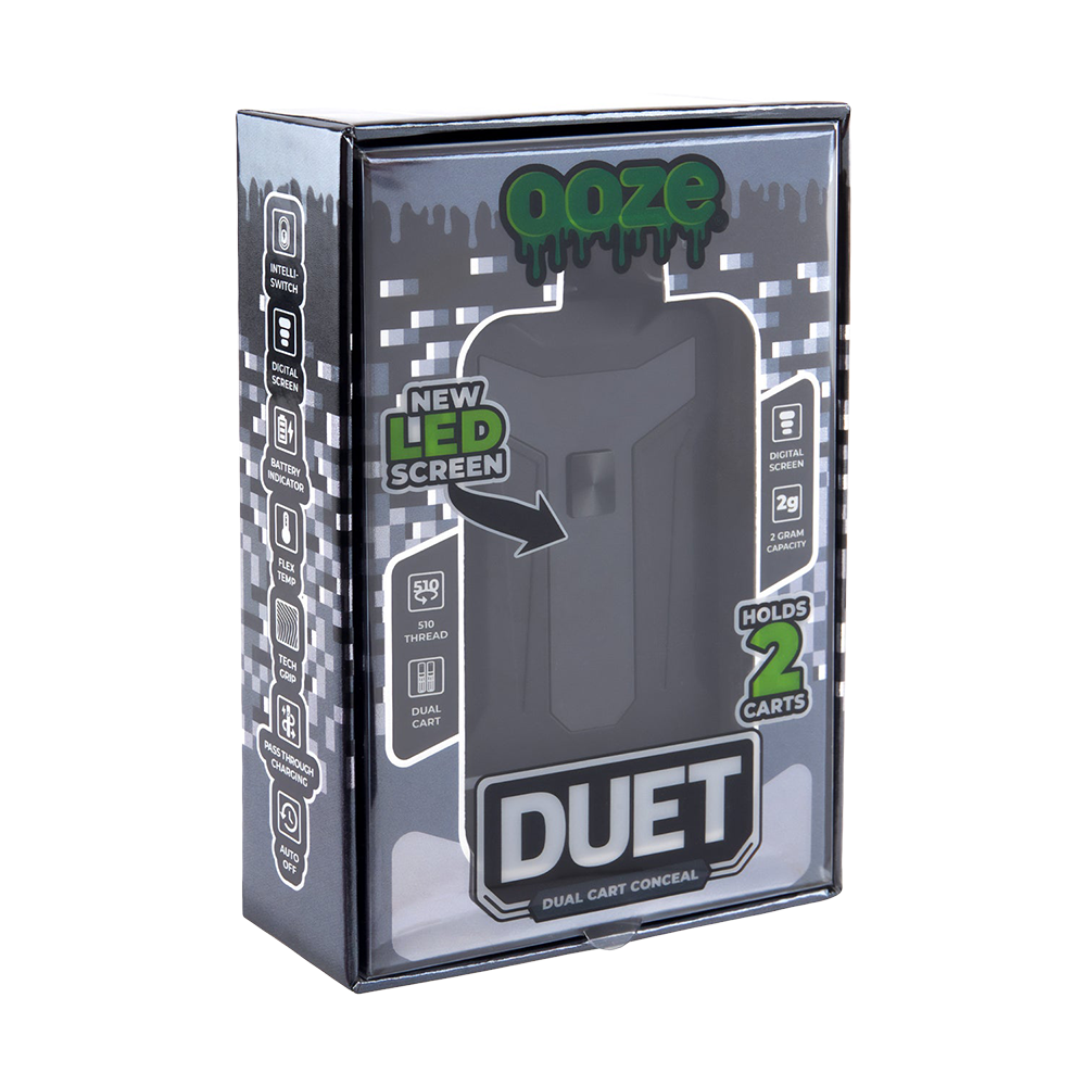 Ooze Duet Dual Cartridge 510 Battery | Packaging