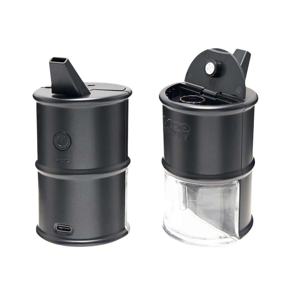 Ooze Electro Barrel Electric Dab Rig | Black