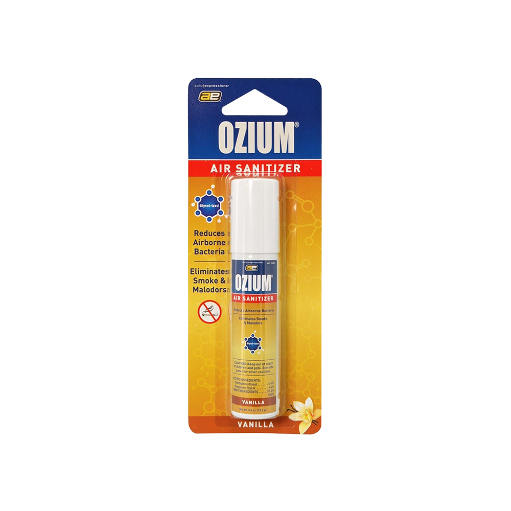 Ozium Air Sanitizer Spray | 0.8oz | Vanilla Scent