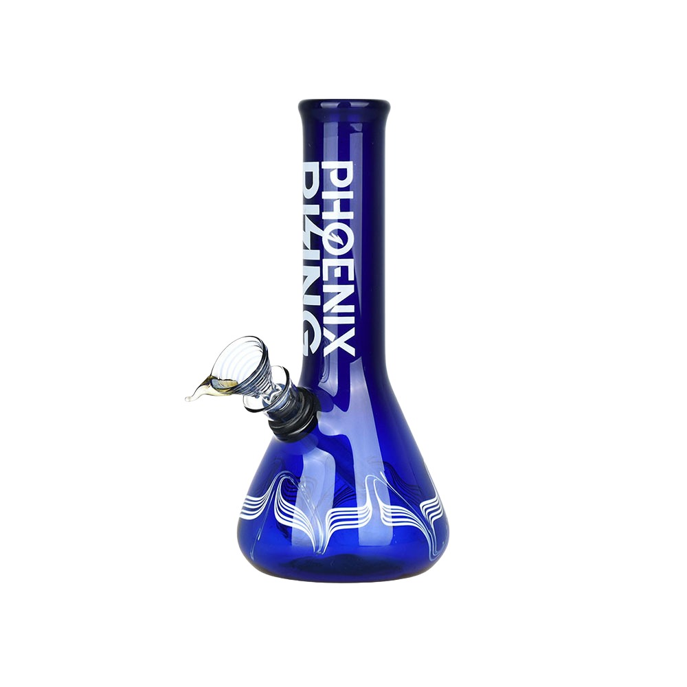 Phoenix Rising Beaker Base Bong | Blue