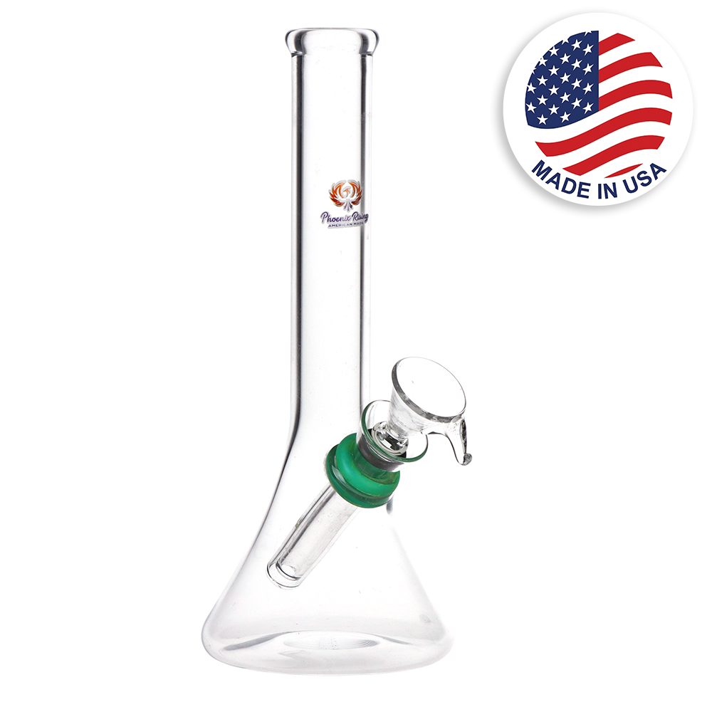 Phoenix Rising Classic Beaker Bong | Front View