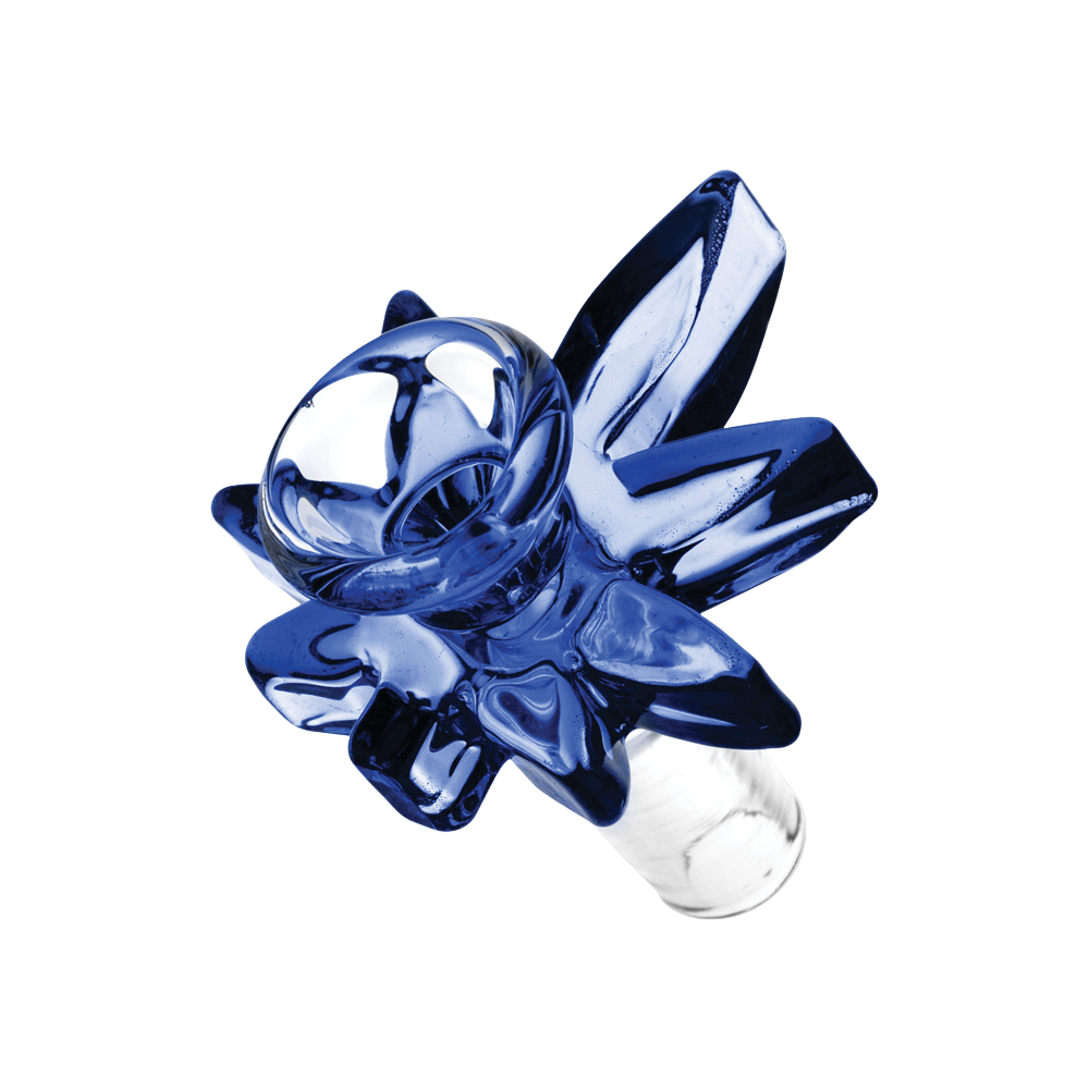 Pot Leaf Herb Slide | Blue