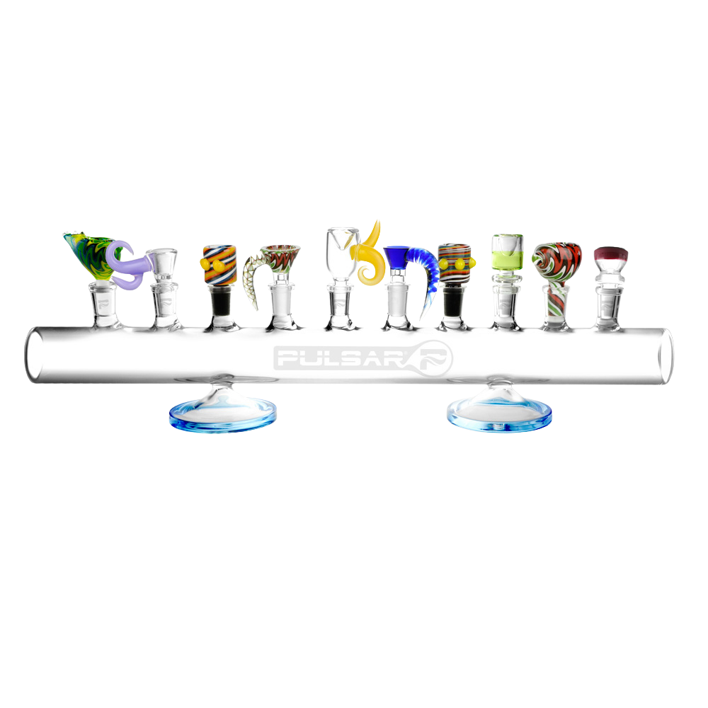 Pulsar 10pc Banger and Bowl Display | Filled with 14mm Herb Slides