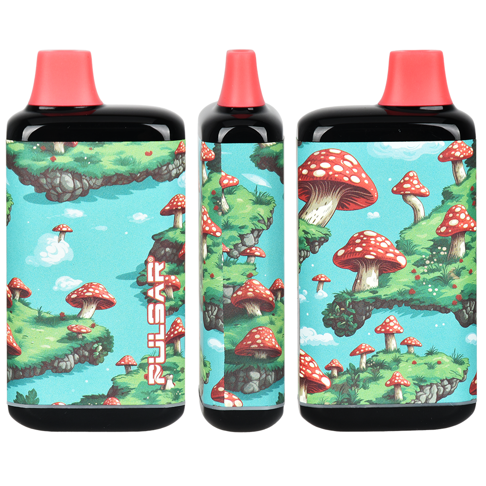 Pulsar 510 DL 2.0 PRO Auto-Draw Vape Bar | Design Series | Floating Shrooms