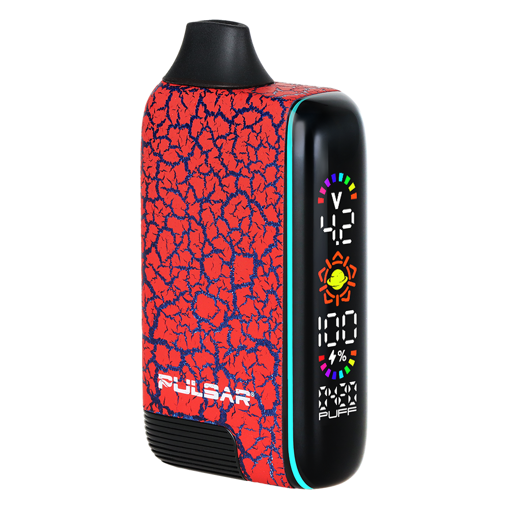 Pulsar 510 DL 5.0 Auto-Draw Vape Bar | Crackle Series | Garnet Venture