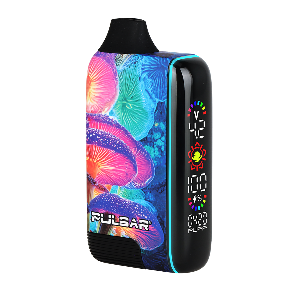 Pulsar 510 DL 5.0 Auto-Draw Vape Bar | Design Series | Shroom Glow