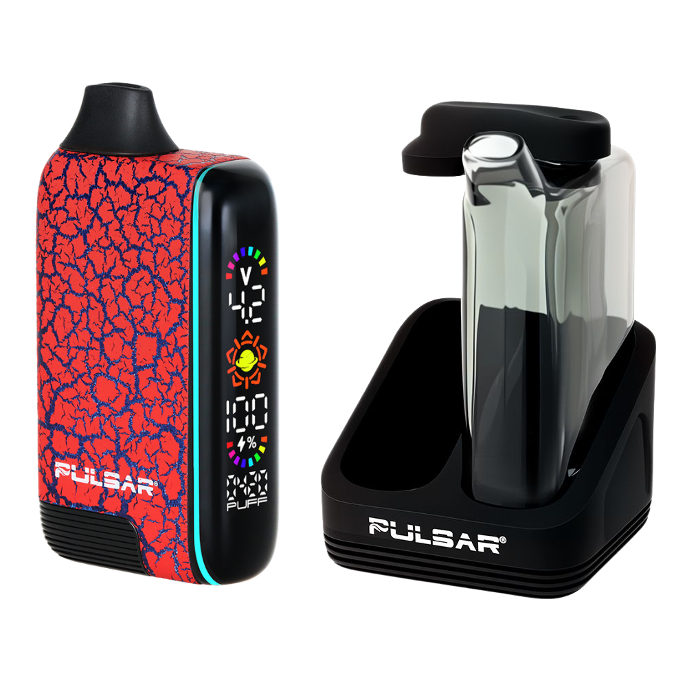 Pulsar 510 DL 5.0 Vape Bar & Dab Station Kit | Crackle Series | Garnet Venture