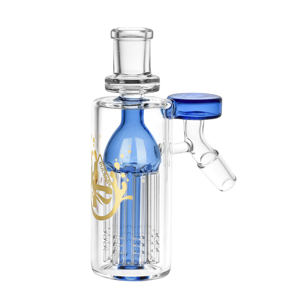 Pulsar 7 Arm Ash Catcher | 45 Degree | Blue