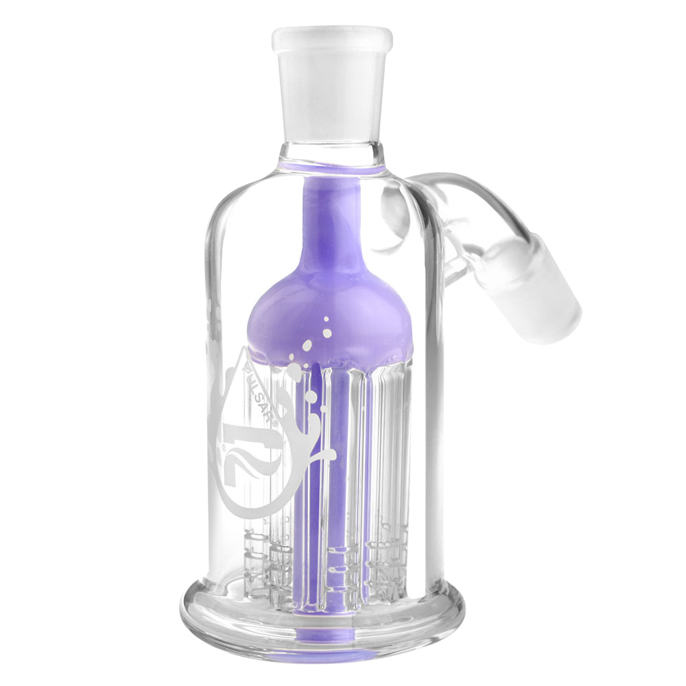 Pulsar 8 Arm Ash Catcher | 45 Degree | Purple