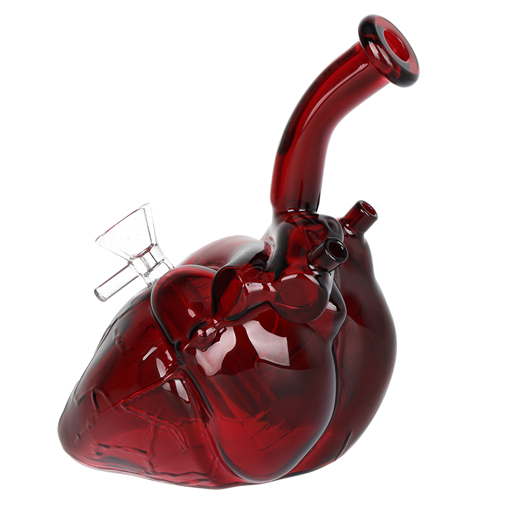 Pulsar Anatomical Heart Bong | Back View