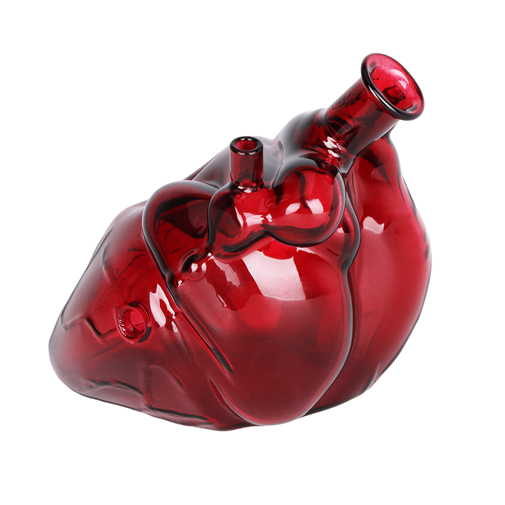 Pulsar Anatomical Heart Hand Pipe | Back View