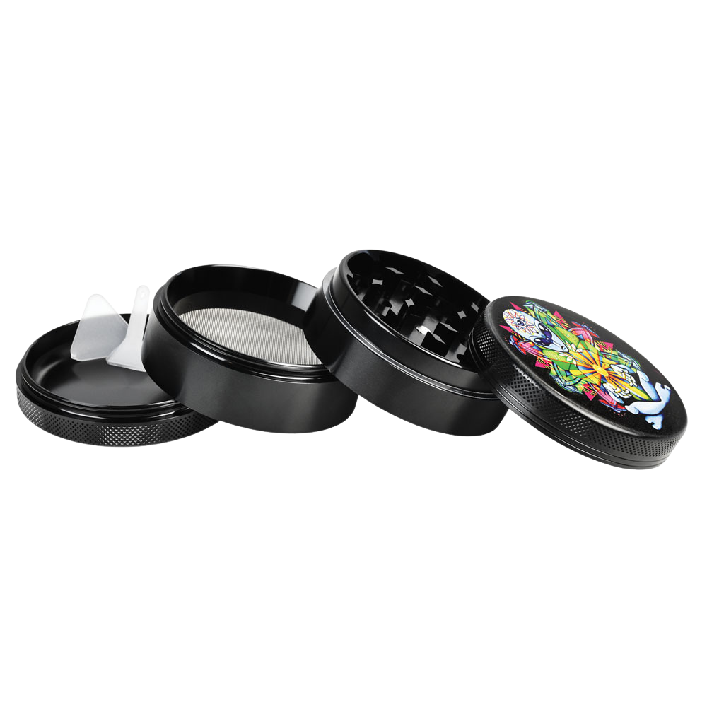Pulsar Artist Series Grinder | Psychedelic Alien | Pieces