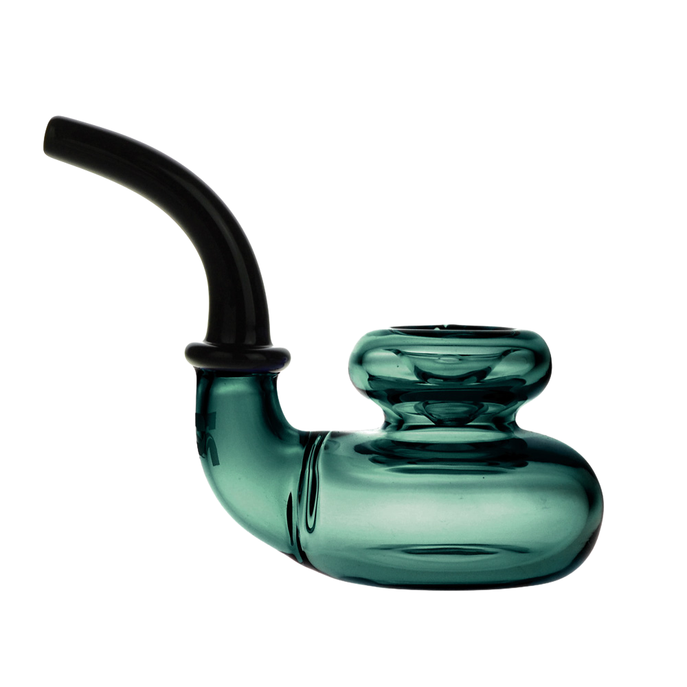 Pulsar Bi-Level Sherlock Hand Pipe | Teal