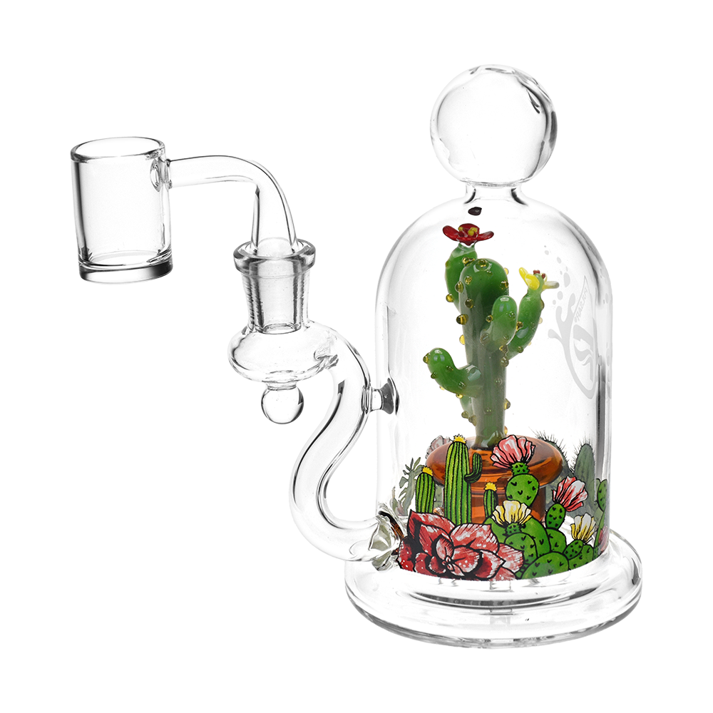 Pulsar Cactus Terrarium Dab Rig | Frontal Side View