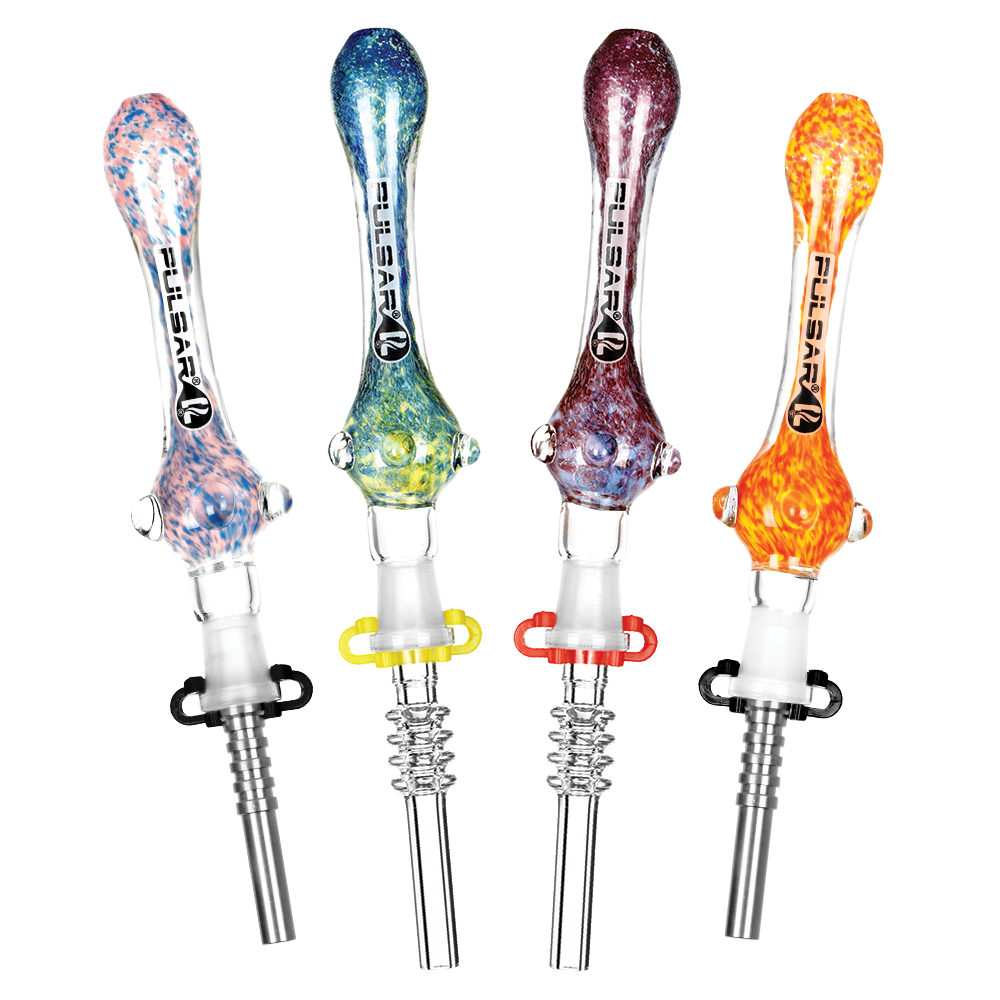 Pulsar Candy Frit Twist Dab Straw | Group