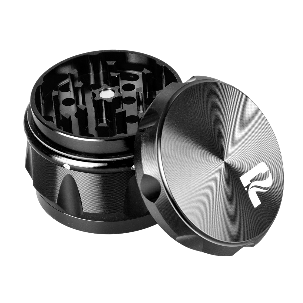 Pulsar Carver Herb Grinder | 4pc | Black