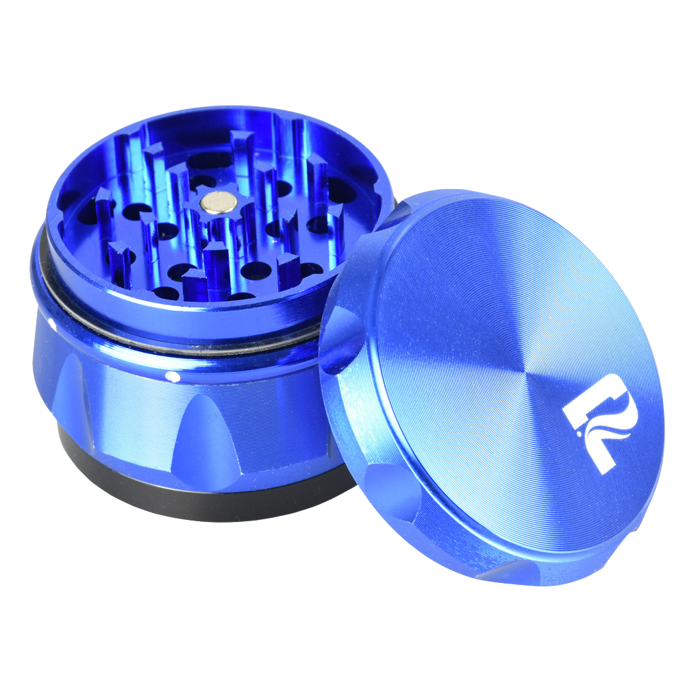 Pulsar Carver Herb Grinder | 4pc | Blue