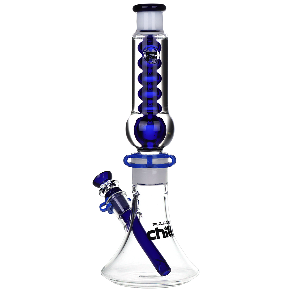 Pulsar Chillr Glycerin Beaker Bong | Back View