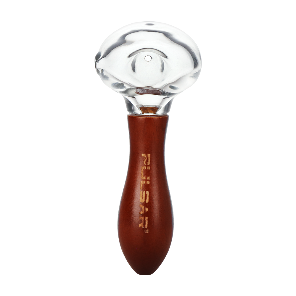 Pulsar Coalescence Beechwood Spoon Pipe | Top View
