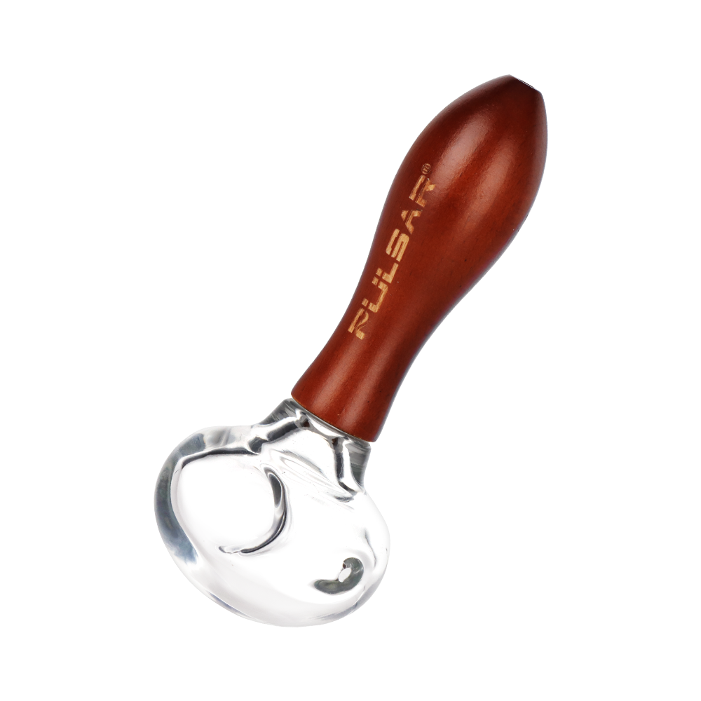Pulsar Coalescence Beechwood Spoon Pipe | Side View