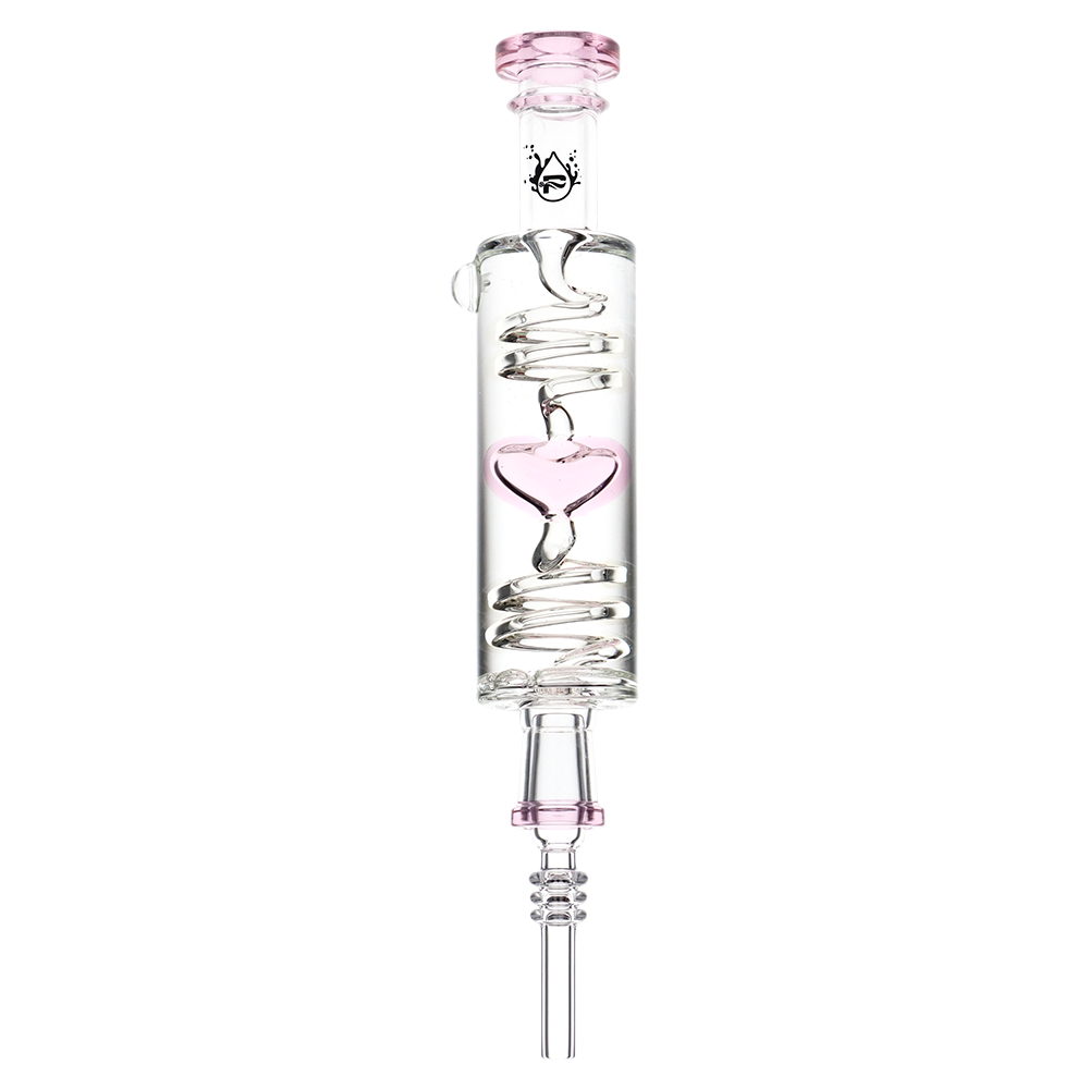 Pulsar Cold Hearted Glycerin Dab Straw | Pink