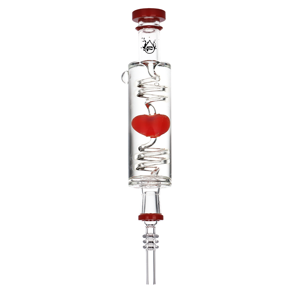Pulsar Cold Hearted Glycerin Dab Straw | Red