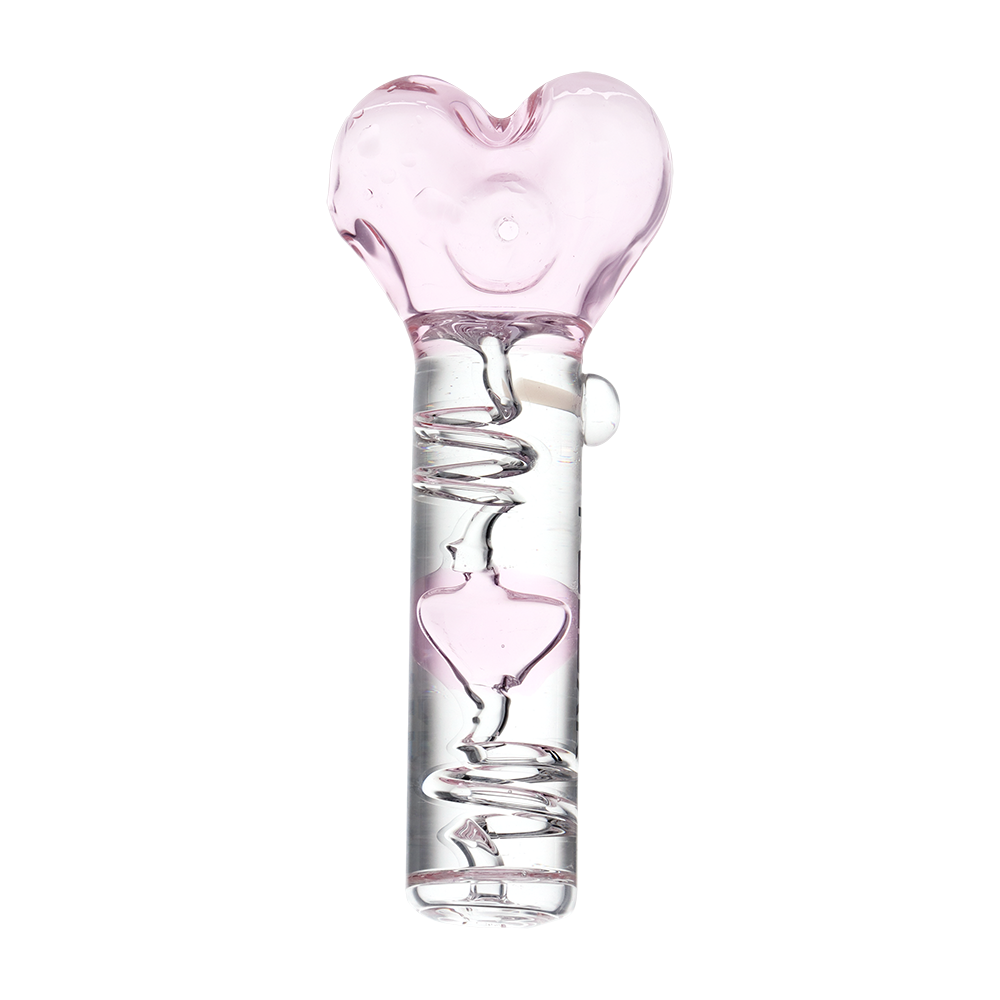 Pulsar Cold Hearted Glycerin Hand Pipe | Top View