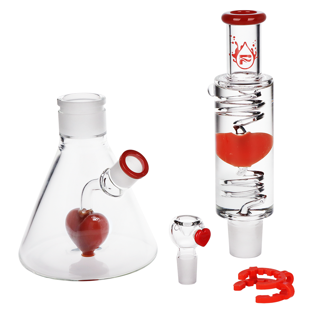 Pulsar Cold Hearted Glycerin Stacker Beaker Bong | Parts
