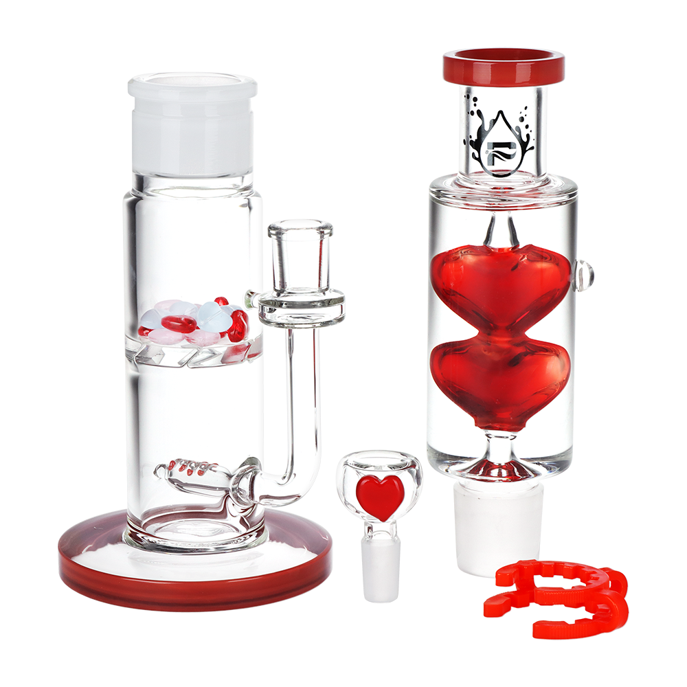 Pulsar Cold Hearted Glycerin Stacker Bong | Pieces