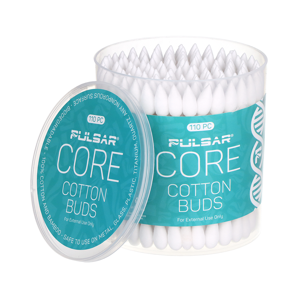 Pulsar CORE Dual Tip Cotton Buds | 110 Piece Tub