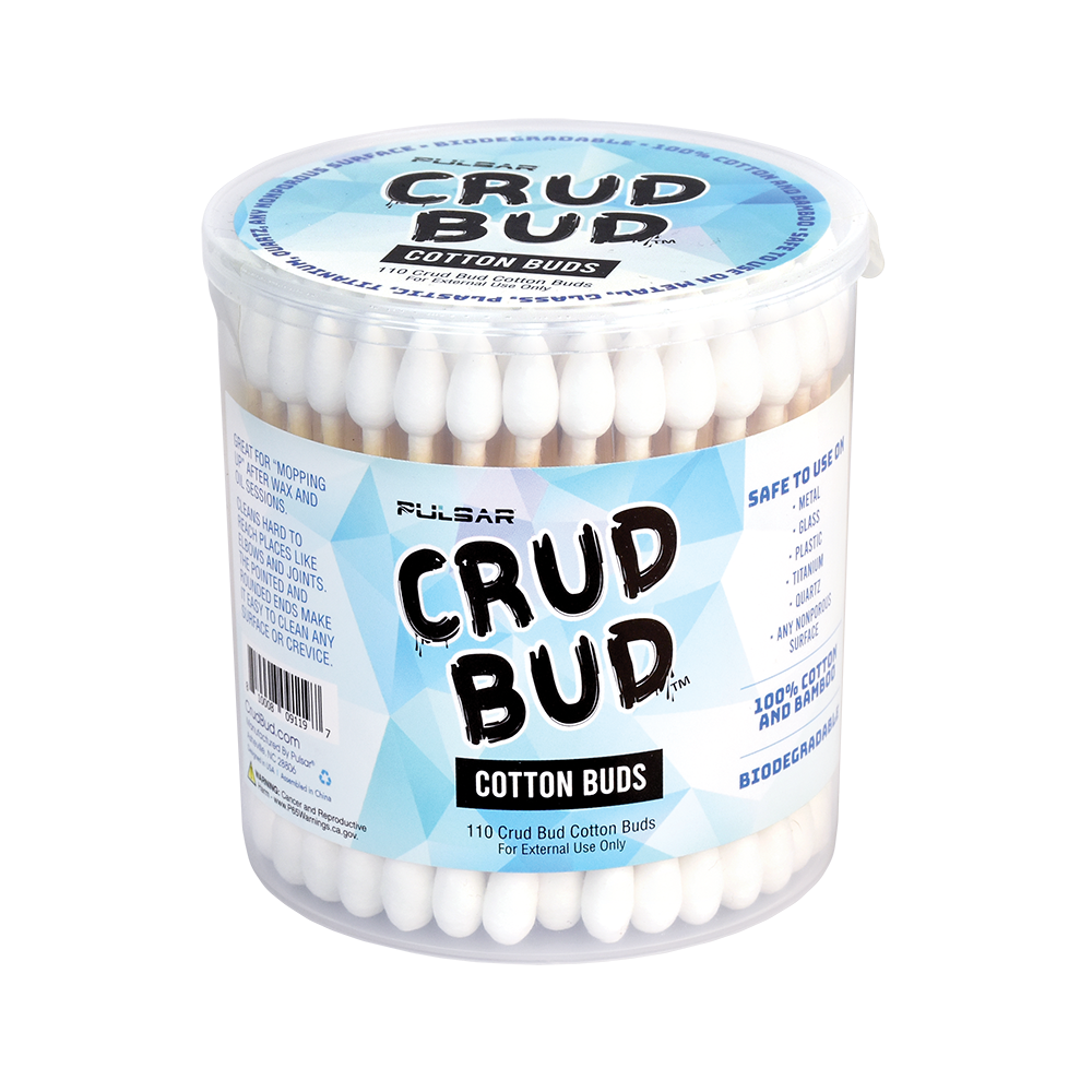 Pulsar Crud Bud Dual Tip Cotton Buds | 110ct Tub