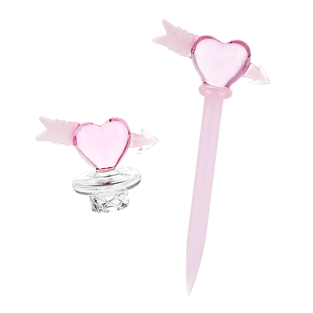 Pulsar Cupid's Arrow Dab Rig Set | Accessories | Carb Cap & Dab Tool