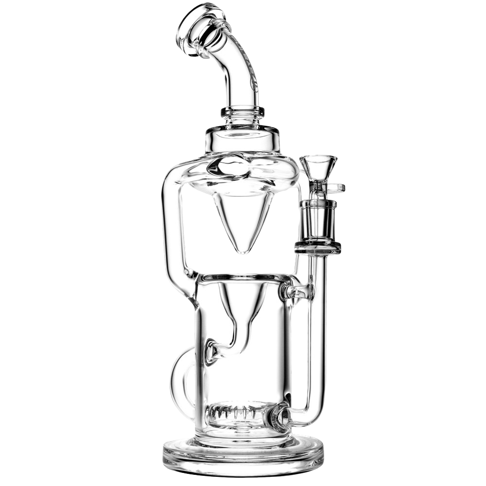 Pulsar Cyclone Recycler Bong | Side View