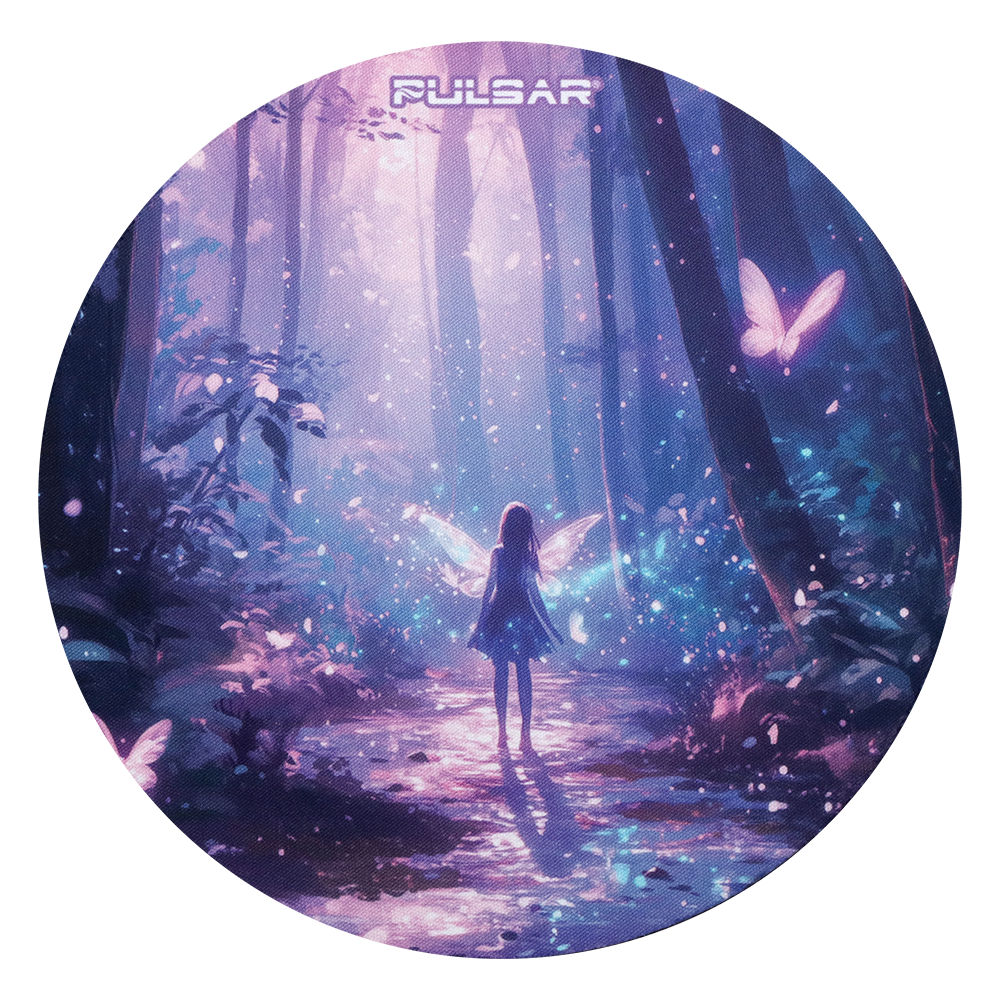 Pulsar DabPadz Dab Mat | Forest Faerie | Round