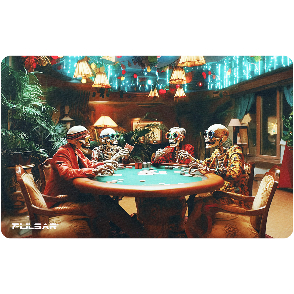 Pulsar DabPadz Dab Mat | Poker Night | Rectangle