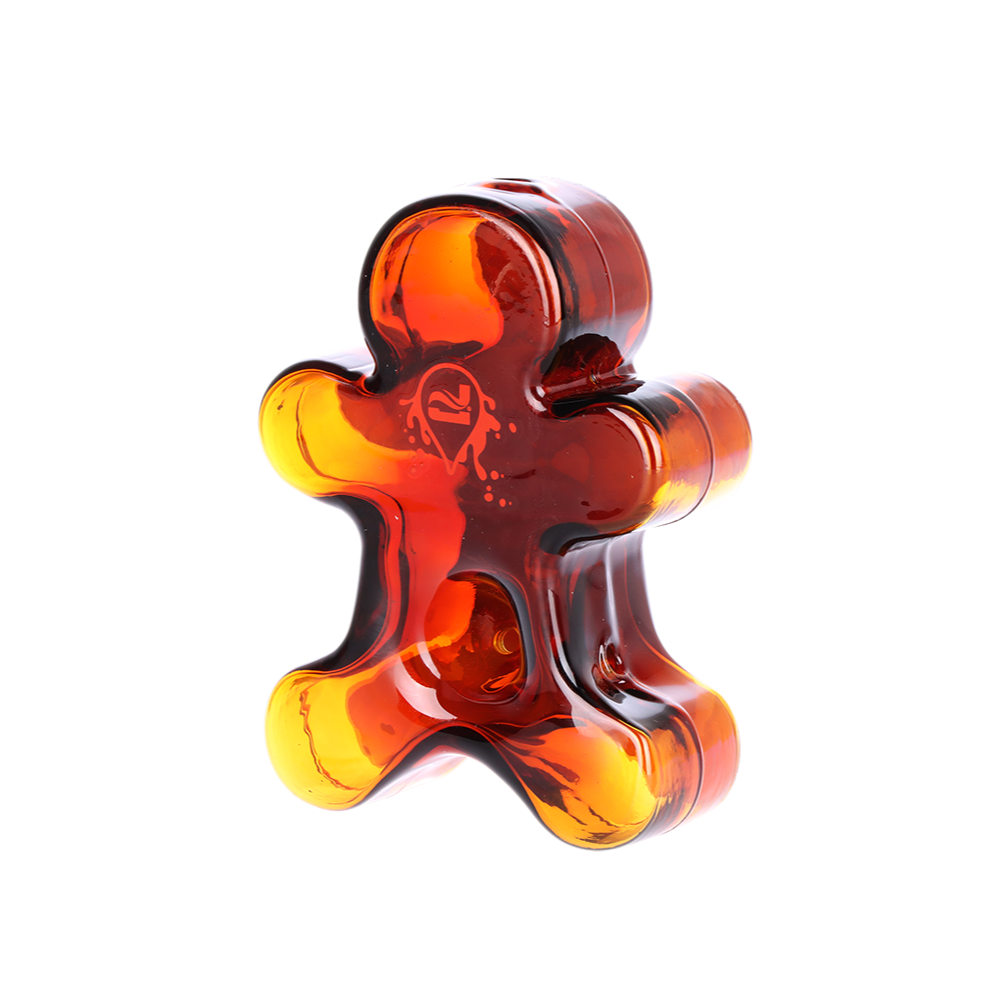 Pulsar Dazed & Delicious Gingerbread Man Hand Pipe | Side View