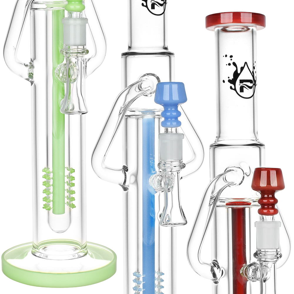 Pulsar Deep Pocket Tube Recycler Bong | Close Views