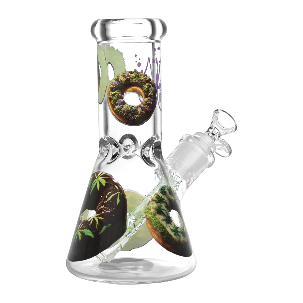 Pulsar Design Series Beaker Bong | Forbidden Donuts | Back View