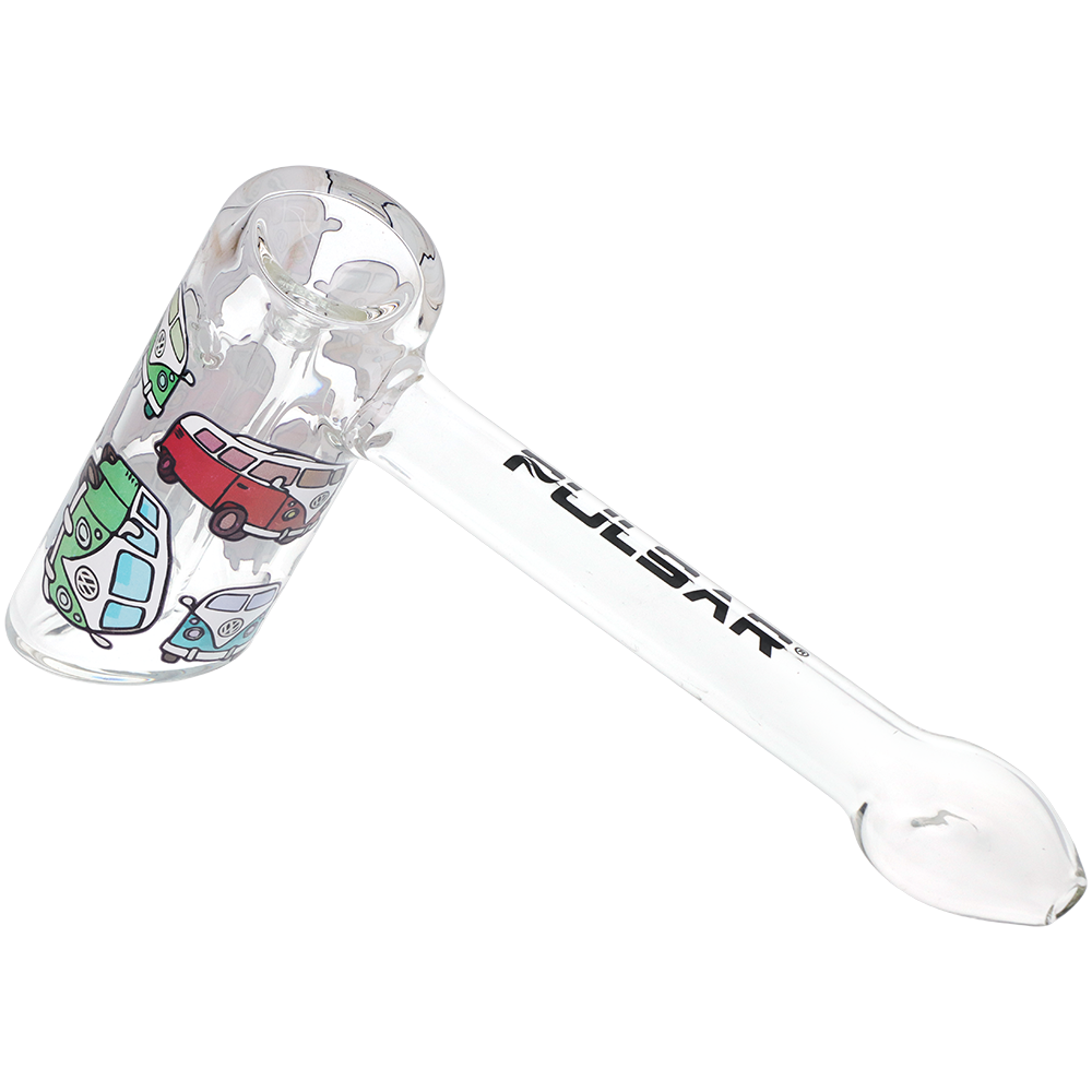 Pulsar Design Series Hammer Bubbler | V-Dubz | Back View